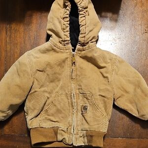 Carhartt Black and Tan Jacket